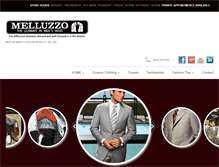 Tablet Screenshot of melluzzomenswear.com